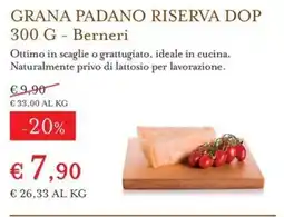Eataly GRANA PADANO RISERVA DOP Berneri offerta