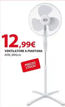 Kreo Brico e Casa VENTILATORE A PIANTANA offerta