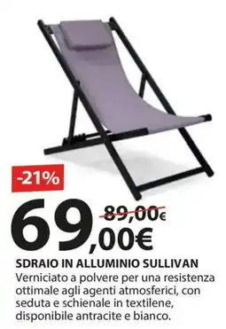 Kreo Brico e Casa SDRAIO IN ALLUMINIO SULLIVAN offerta