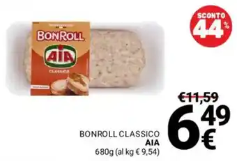 Supermercati Gulliver BONROLL CLASSICO AIA offerta