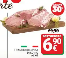 Supermercati Gulliver TRANCIO DI LONZA DI SUINO offerta