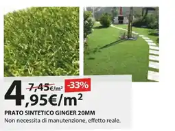 Kreo Brico e Casa PRATO SINTETICO GINGER offerta