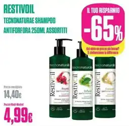 Medi-Market Restivoil Tecnonatura Shampoo Antiforfora offerta