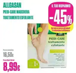 Medi-Market ALLGASAN PIEDI-CARE MASCHERA TRATTAMENTO ESFOLIANTE offerta