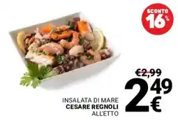Supermercati Gulliver INSALATA DI MARE CESARE REGNOLI offerta