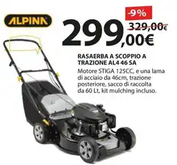 Kreo Brico e Casa RASAERBA A SCOPPIO A TRAZIONE AL4 46 SA offerta