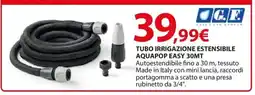 Kreo Brico e Casa Tubo Irrigazione Estensibile Aquapop Easy 30MT offerta