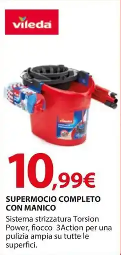 Kreo Brico e Casa SUPERMOCIO COMPLETO CON MANICO offerta