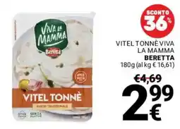 Supermercati Gulliver Vitel Tonnè Viva La Mamma Beretta offerta