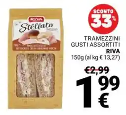 Supermercati Gulliver Tramezzini gusti assortiti Riva offerta
