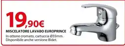 Kreo Brico e Casa Miscelatore Lavabo Europrince offerta