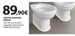 Kreo Brico e Casa COPPIA SANITARI BERLIN offerta