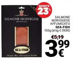 Supermercati Gulliver Salmone Norvegese Affumicato SEA-FISH offerta
