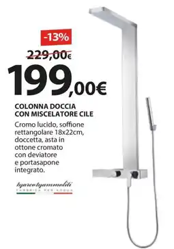 Kreo Brico e Casa COLONNA DOCCIA CON MISCELATORE CILE offerta