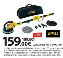 Kreo Brico e Casa LEVIGATRICE PER MURO 750W offerta