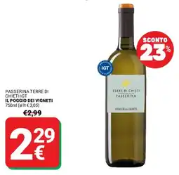 Supermercati Gulliver Terre di Chieti Passerina offerta