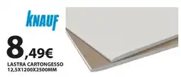 Kreo Brico e Casa knauf lastra cartongesso offerta
