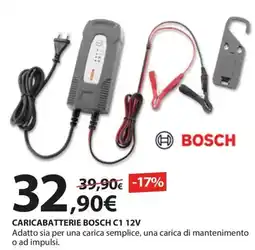 Kreo Brico e Casa CARICABATTERIE BOSCH C1 12V offerta
