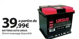 Kreo Brico e Casa BATTERIA AUTO URSUS offerta