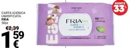 Supermercati Gulliver FRIA Easy carta igienica offerta