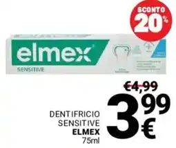 Supermercati Gulliver DENTIFRICIO SENSITIVE ELMEX offerta