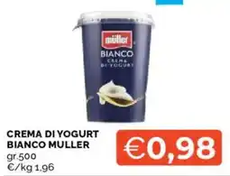 Mercatò Crema di Yogurt Bianco Muller offerta