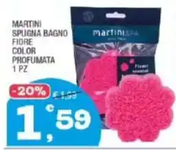 Splendidi e Splendenti martiniSPAGSPUGNA BAGNO FIORE COLOR PROFUMATA offerta