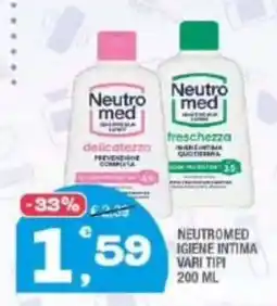 Splendidi e Splendenti Neutromed igiene intima vari tipi offerta