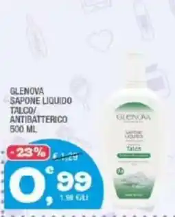 Splendidi e Splendenti GLENNOVA SAPONE LIQUIDO TALCO offerta