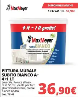 Brico Io Pittura murale subito bianco A+ offerta