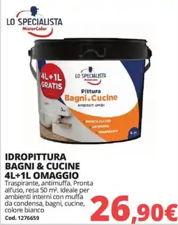 Brico Io Pittura Bagni e Cucine LO SPECIALISTA MisterColor offerta