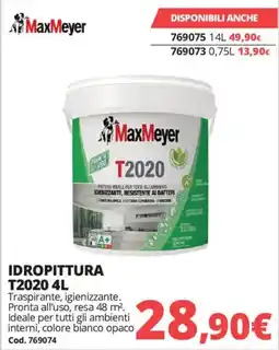 Brico Io IDROPITTURA T2020 4L offerta