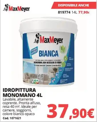 IDROPITTURA MONOMANO MaxMeyer