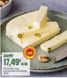 Banco Fresco Pecorino con pistacchio di bronte DOP offerta