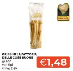 Mercatò GRISSINI LA FATTORIA DELLE COSE BUONE offerta