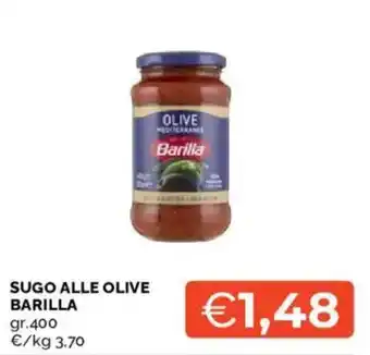 Mercatò SUGO ALLE OLIVE BARILLA offerta
