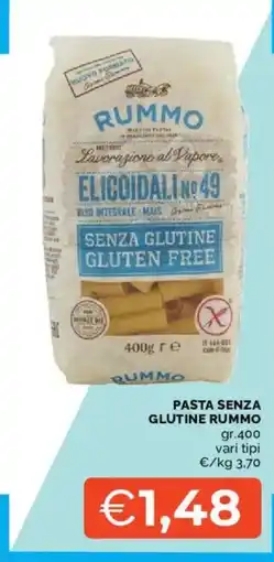 Mercatò Pasta senza glutine Rummo offerta