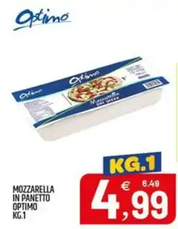 Ard Discount Mozzarella in panetto Optimo offerta