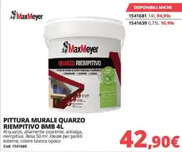 Brico Io Pittura murale quarzo riempitivo BMB MaxMeyer offerta