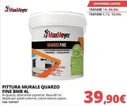 Brico Io Pittura murale quarzo fine MaxMeyer offerta