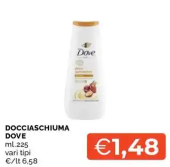 Mercatò DOCCIASCHIUMA DOVE offerta