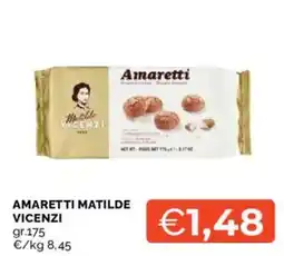 Mercatò Amaretti Matilde Vicenzi offerta