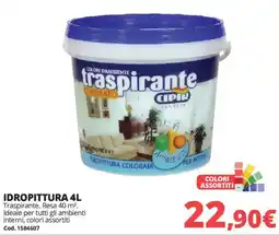 Brico Io IDROPITTURA COLORATA traspirante CIPIR offerta