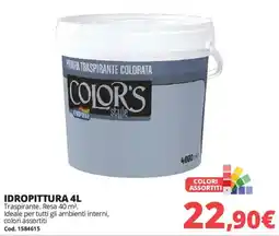 Brico Io IDROPITTURA 4L offerta
