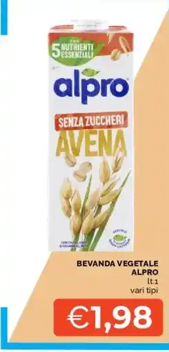 Mercatò Beveranda vegetale Alpro offerta