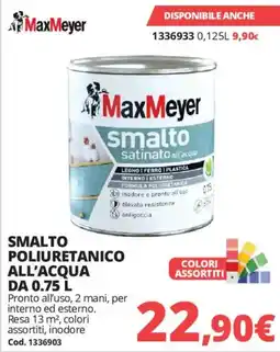 Brico Io MaxMeyer smalto satинato all'acqua offerta