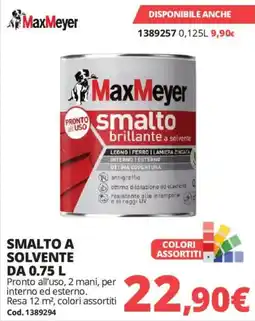 Brico Io MaxMeyer smalto brillante a solvente offerta