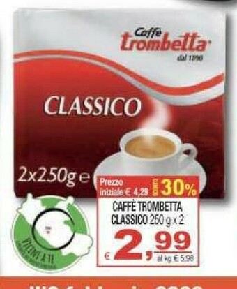 CTS Supermercati Caffè offerta
