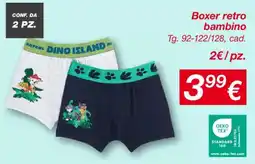 KiK Boxer retro bambino offerta