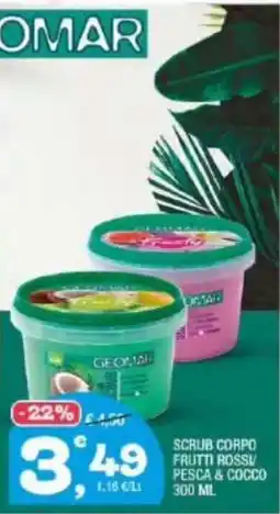 Splendidi e Splendenti GEOOMAR SCRUB CORPO offerta